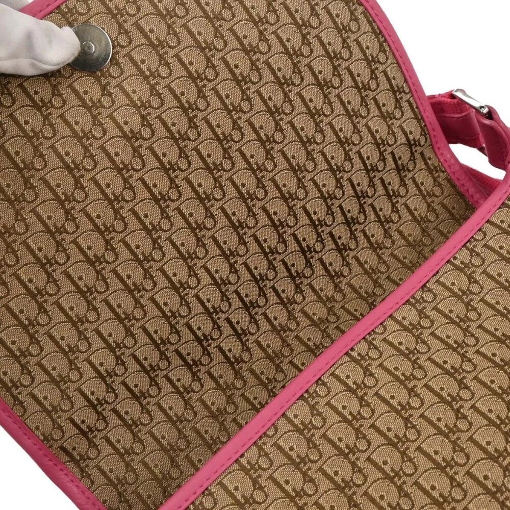 Christian Dior Beige Trotter Shoulder Bag 13-BO-1015 166542 - Picture 7 of 10